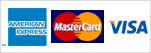 American Express Visa Mastercard